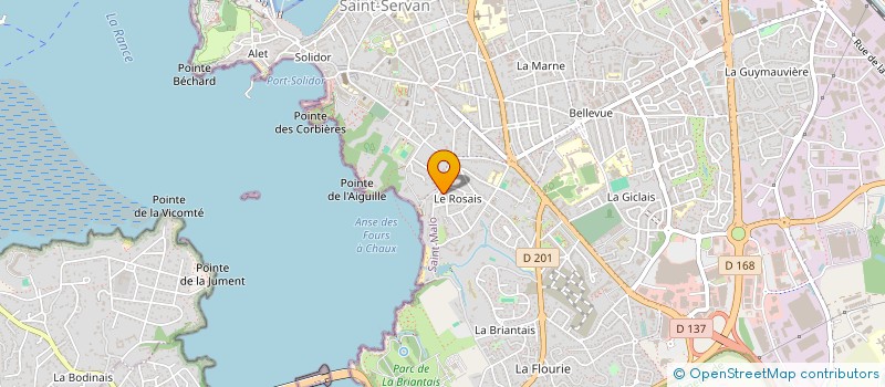 localisation de l'entreprise SCI RUE DU FORT à SAINT-MALO