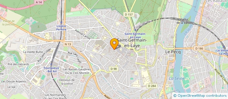 localisation de l'entreprise SCI RUE DU GENERAL LECLERC  SAINT-GERMAIN-EN-LAYE