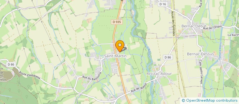 localisation de l'entreprise SCI RUE DU IV SEPTEMBRE  SAINT-MARTIN