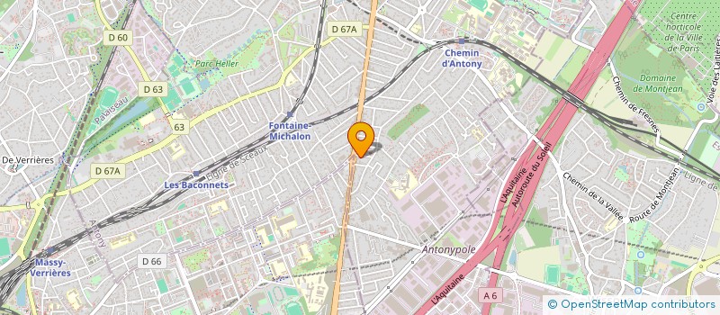 localisation de l'entreprise SCI RUE DU JOUR à ANTONY