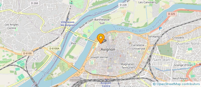 localisation de l'entreprise SCI RUE DU LIMAS  AVIGNON