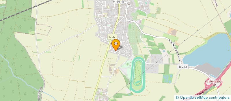 localisation de l'entreprise SCI RUE DU MANEGE  HRDT