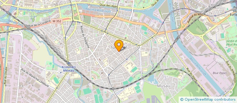 localisation de l'entreprise SCI RUE DU MARKSTEIN  STRASBOURG