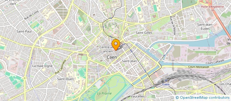 localisation de l'entreprise SCI RUE DU MOULIN  CAEN