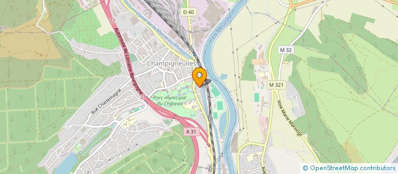 localisation de l'entreprise SCI RUE DU QUAI  CHAMPIGNEULLES