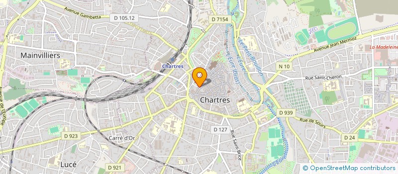 localisation de l'entreprise SCI RUE FAMIN à CHARTRES