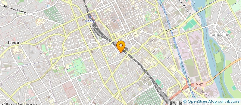 localisation de l'entreprise SCI RUE FL  NANCY