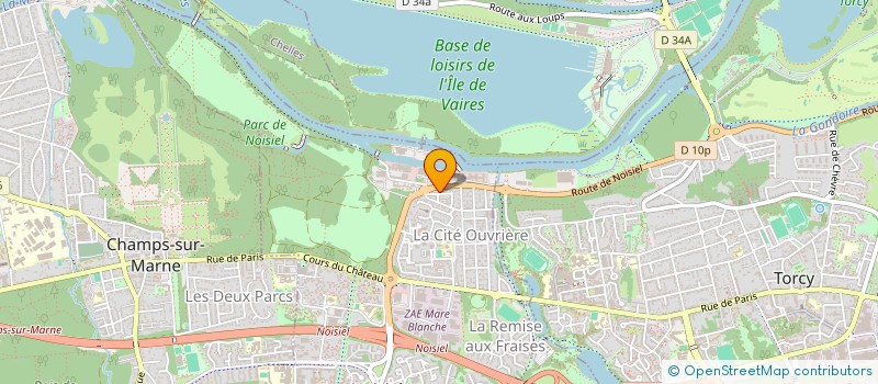 localisation de l'entreprise SCI RUE FONDARY  NOISIEL