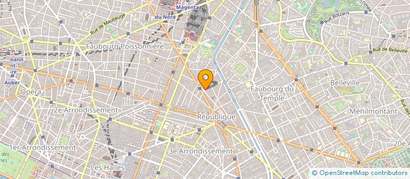 localisation de l'entreprise SCI RUE GAIGNOLLE  PARIS