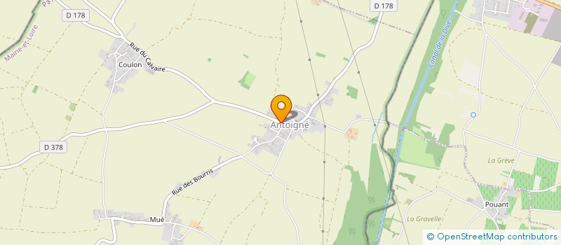 localisation de l'entreprise SCI RUE GALERE  ANTOIGNE