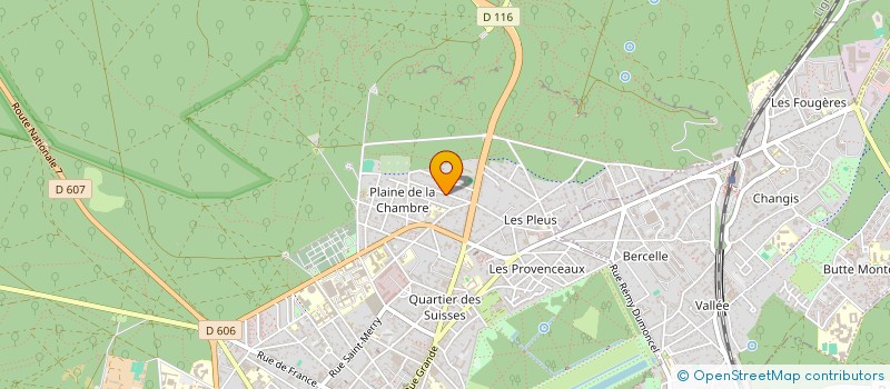 localisation de l'entreprise SCI RUE GRANDE  FONTAINEBLEAU