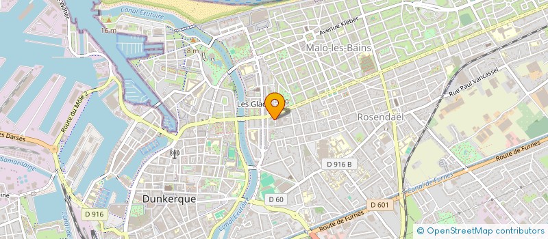 localisation de l'entreprise SCI RUE H VANMAIRIS à DUNKERQUE