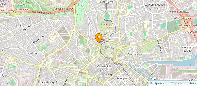 localisation de l'entreprise SCI RUE HALDOT à CAEN