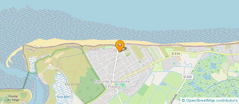 localisation de l'entreprise SCI RUE HAXO N 1 à MERVILLE-FRANCEVILLE-PLAGE