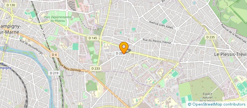 localisation de l'entreprise SCI RUE HERE NANCY  CHAMPIGNY-SUR-MARNE