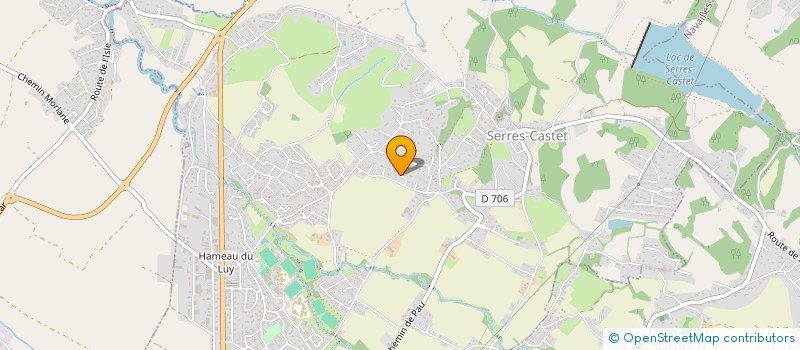 localisation de l'entreprise SCI RUE JEANNE D'ALBRET à SERRES-CASTET