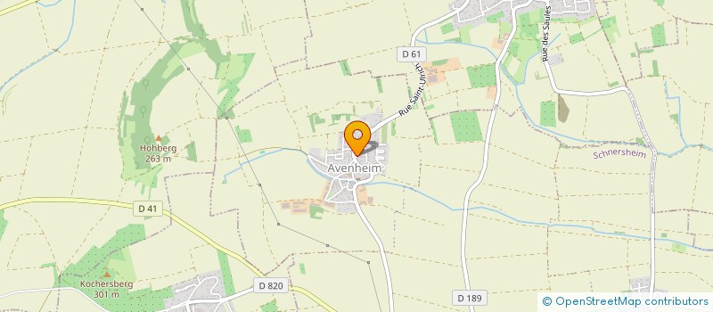 localisation de l'entreprise SCI RUE KOEBERLE  SCHNERSHEIM