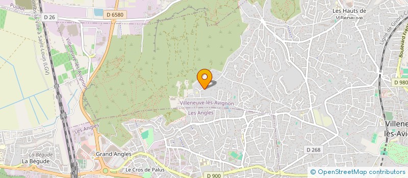 localisation de l'entreprise SCI RUE MARESCHAL  VILLENEUVE-LES-AVIGNON
