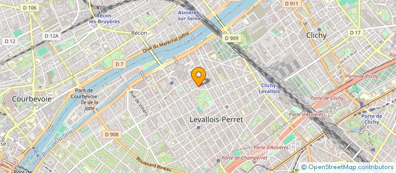 localisation de l'entreprise SCI RUE MOUILLARD à LEVALLOIS-PERRET