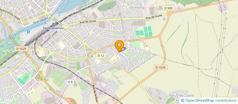 localisation de l'entreprise SCI RUE MULOT à SAINT-QUENTIN