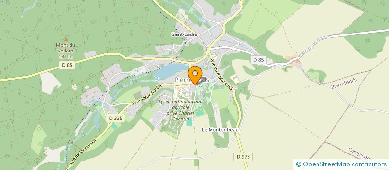 localisation de l'entreprise SCI RUE NAPOLEON  PIERREFONDS