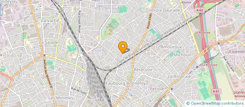 localisation de l'entreprise SCI RUE NOULET à TOULOUSE