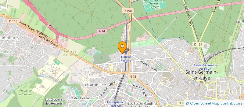 localisation de l'entreprise SCI RUE PASCAL  SAINT-GERMAIN-EN-LAYE