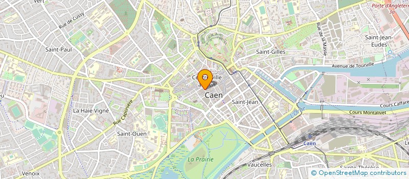 localisation de l'entreprise SCI RUE PAUL DOUMER à CAEN