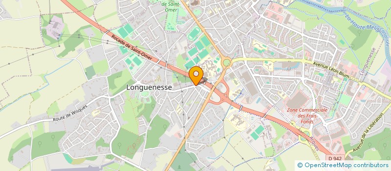 localisation de l'entreprise SCI RUE PIERRE MENDES FRANCE  LONGUENESSE