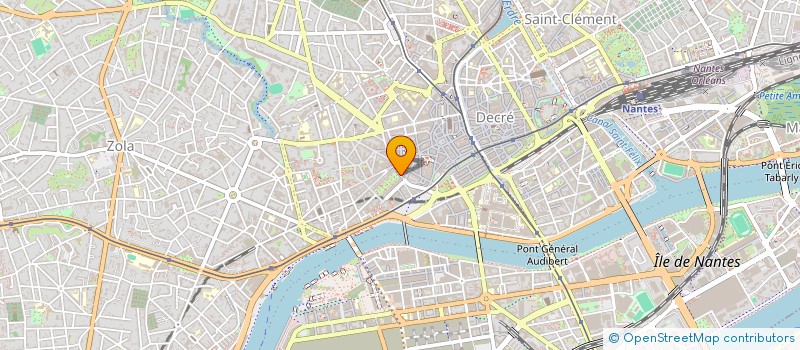 localisation de l'entreprise SCI RUE PIRON  NANTES