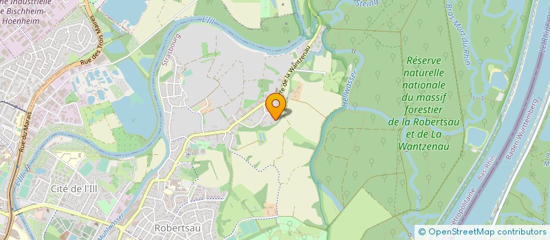 localisation de l'entreprise SCI RUE RENE KUDER  STRASBOURG