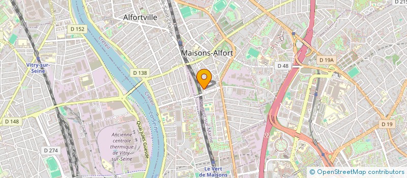 localisation de l'entreprise SCI RUE RODIER à MAISONS-ALFORT