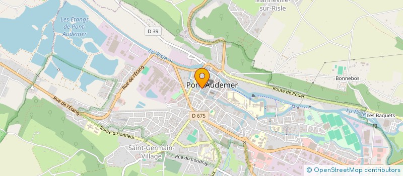 localisation de l'entreprise SCI RUE SADI CARNOT N 10 à PONT-AUDEMER
