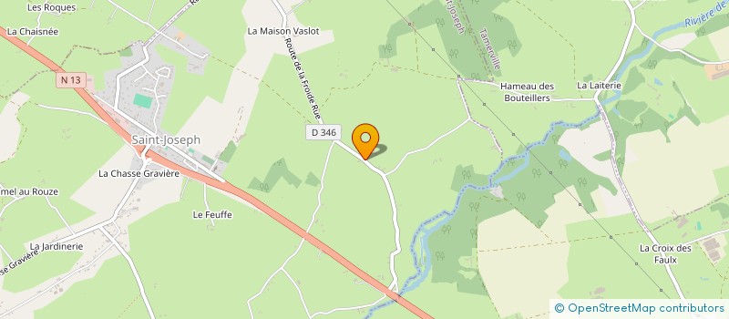 localisation de l'entreprise SCI RUE SAINT MALO  SAINT-JOSEPH