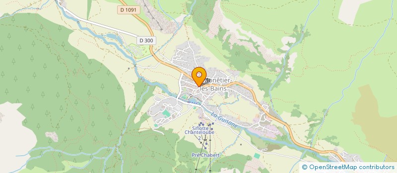 localisation de l'entreprise SCI RUE SAINT PIERRE à LE MONETIER-LES-BAINS