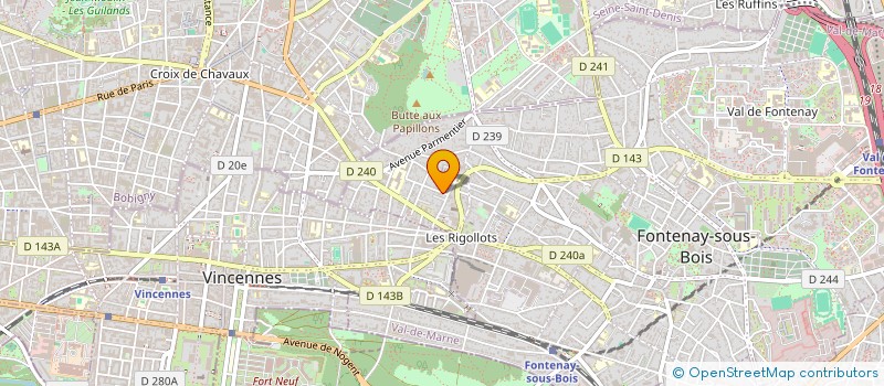 localisation de l'entreprise SCI RUE SAINT QUENTIN à FONTENAY-SOUS-BOIS