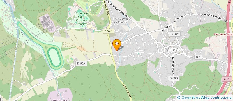 localisation de l'entreprise SCI RUE TASSO  CABRIES