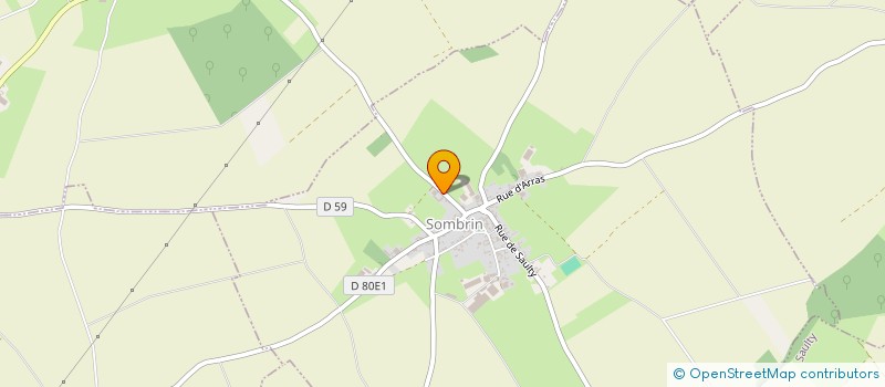 localisation de l'entreprise SCI RUE VAAST  SOMBRIN