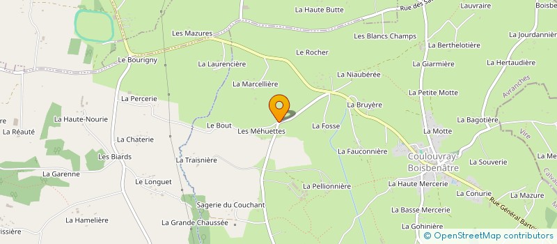 localisation de l'entreprise SCI RUEGOUER  COULOUVRAY-BOISBENATRE