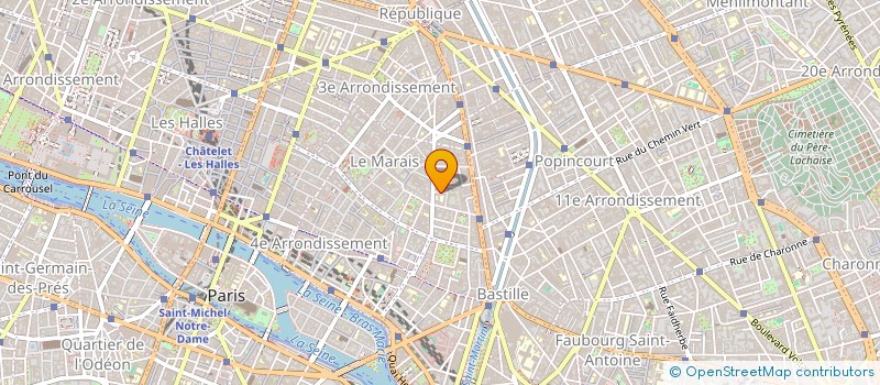 localisation de l'entreprise SCI RUEIL  PARIS