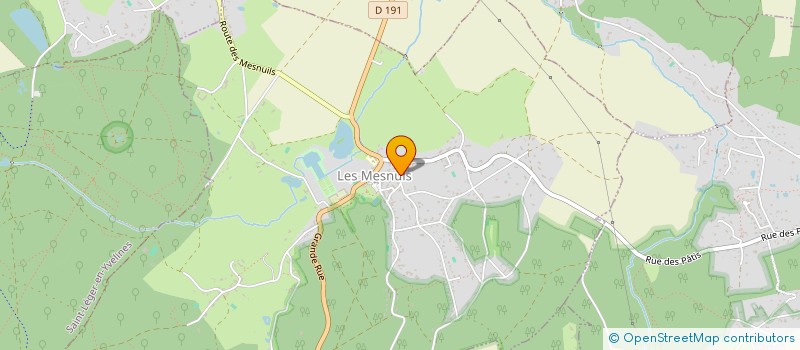 localisation de l'entreprise SCI RUELLE  LES MESNULS