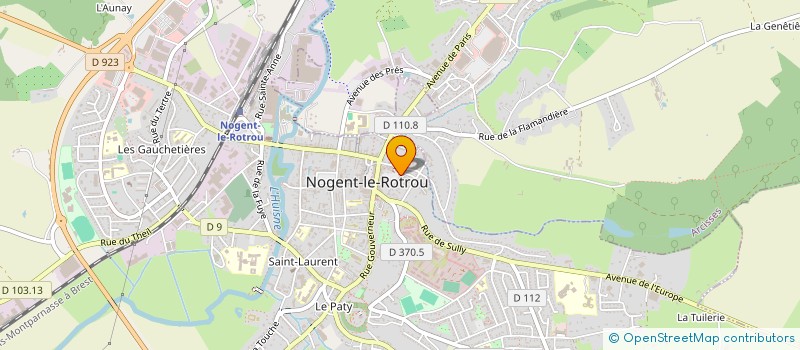 localisation de l'entreprise SCI RUELLE DES CHAMPS à NOGENT-LE-ROTROU