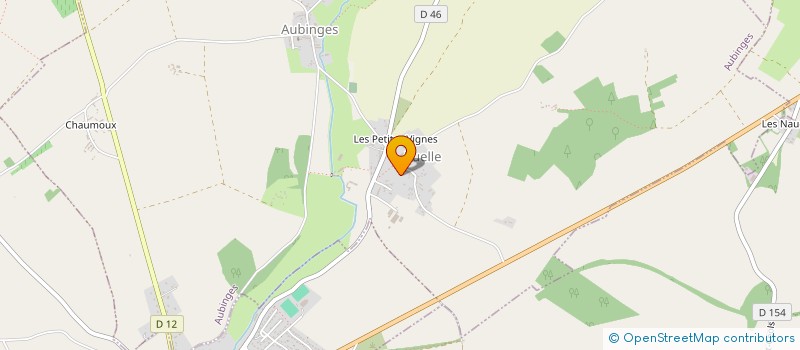 localisation de l'entreprise SCI RUELLE I  AUBINGES