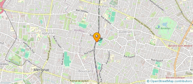 localisation de l'entreprise SCI RUEMO  BORDEAUX