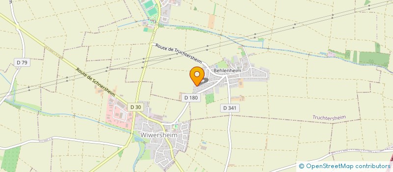 localisation de l'entreprise SCI RUFFENACH-OB  TRUCHTERSHEIM