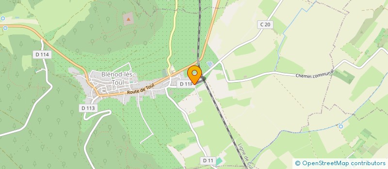 localisation de l'entreprise SCI RUFFIN ALIG MINT  BLENOD-LES-TOUL