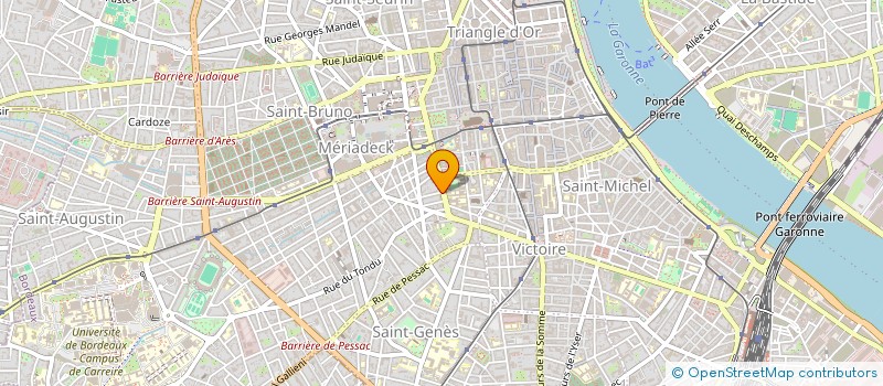 localisation de l'entreprise SCI RUFFINO  BORDEAUX