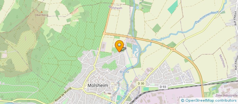 localisation de l'entreprise SCI RUFFOMED  MOLSHEIM