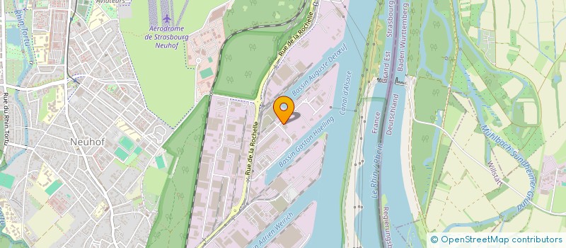 localisation de l'entreprise SCI RUFRE  STRASBOURG