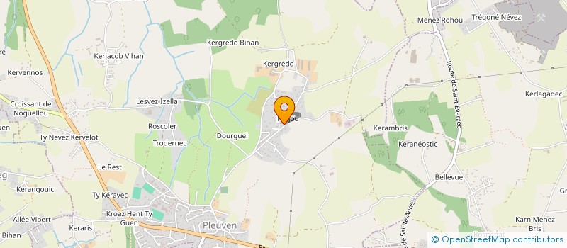 localisation de l'entreprise SCI RUFUS  PLEUVEN